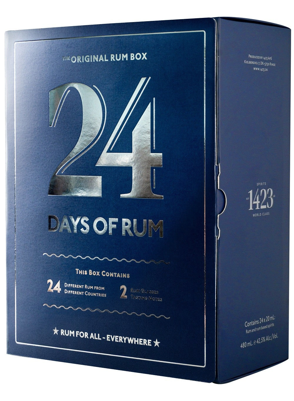 24 Days Of Rum Advent Calendar 2023 Blue Edition