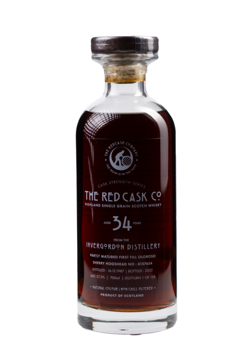 Red Cask Company Invergordon 34Y Grain Cask Strength 57,2° 70cl